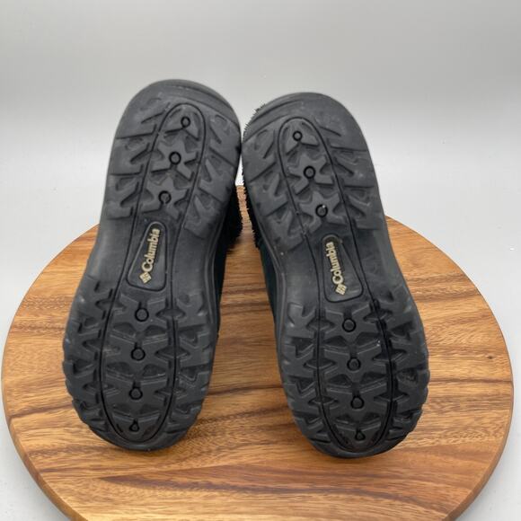 Columbia Ice Maiden II Boots Womens Size 7 Black Lace-Up Snow Comfort Winter - Picture 7 of 9